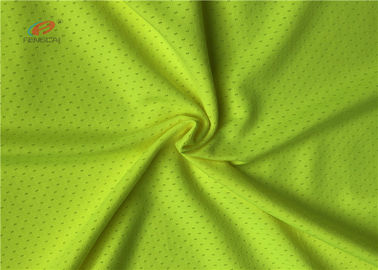 Plain Deyed Sports Mesh Fabric Clothing Material Knitting Shrink - Resistant