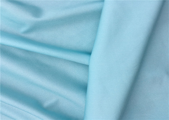 Single Jersey Stretch 90 Poly 10 Spandex Fabric Breathable For Swimwear
